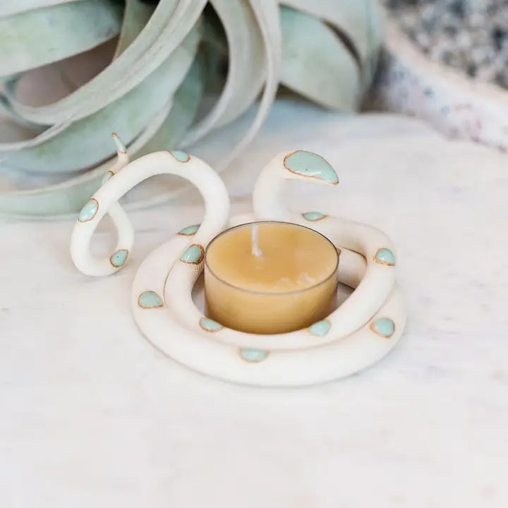 Ceramic Snake Tealight