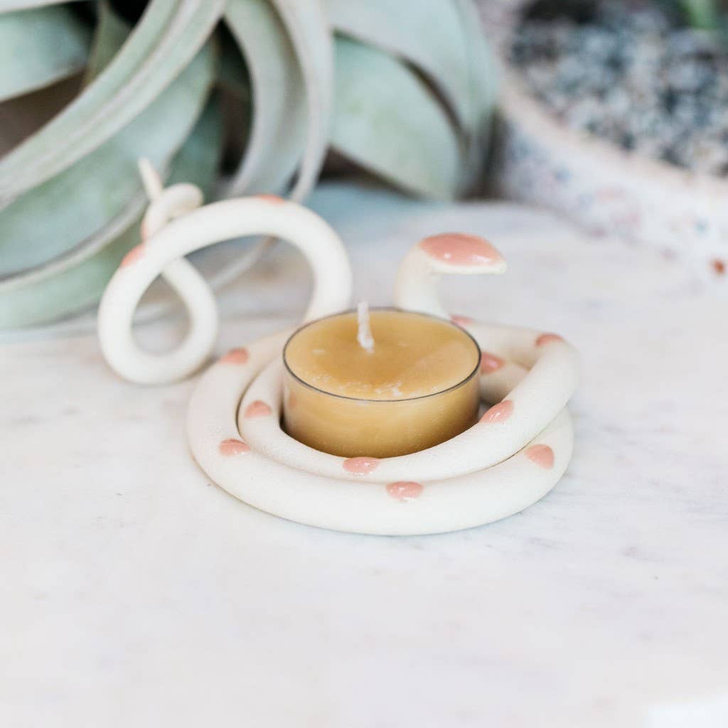 Ceramic Snake Tealight