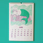 2025 Risograph Wall Calendar: Ain't Life Grand?