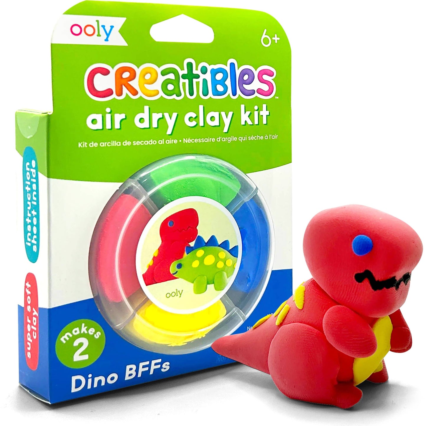 Dino BFFs Creatibles D.I.Y. Air-Dry Clay Kit