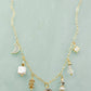 Apollo Pearl Charm Necklace