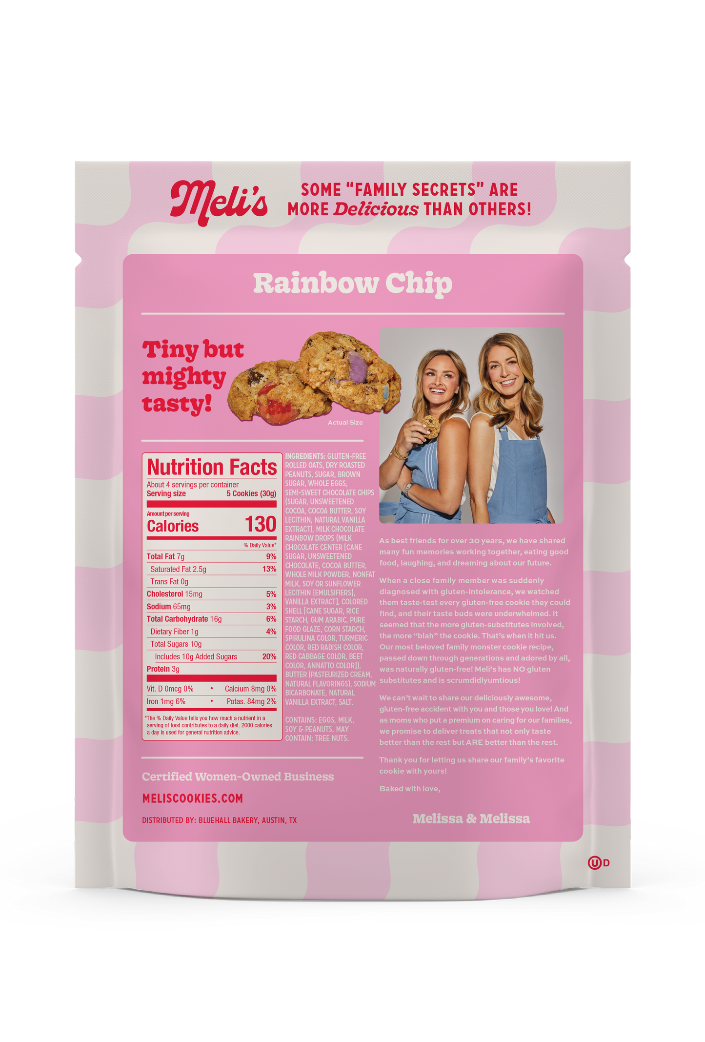 Rainbow Chip Mini Cookies