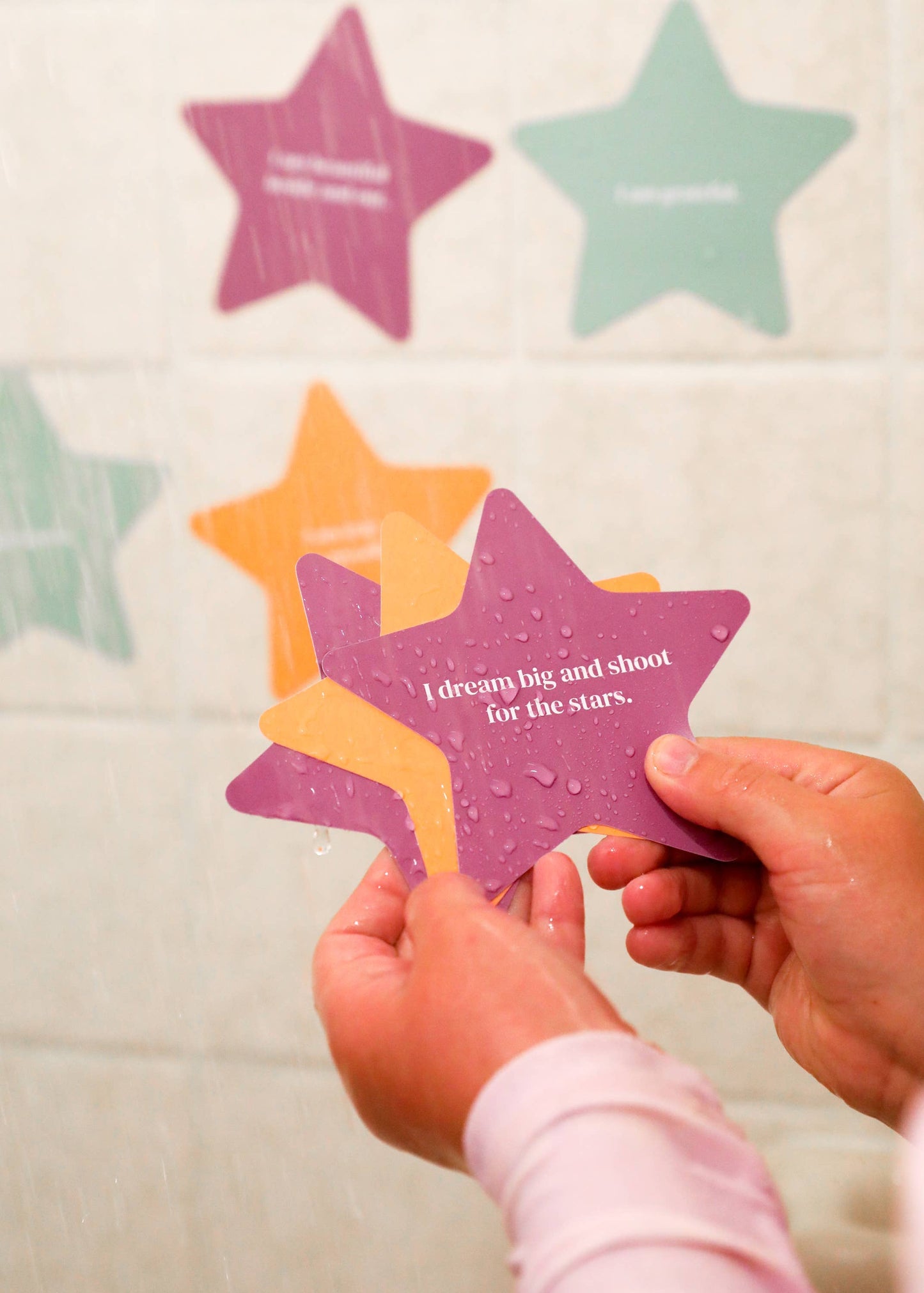 Shower Affirmation Cards Kids