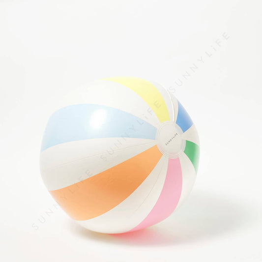 Pool Side Inflatable Beach Ball Pastel Gelato