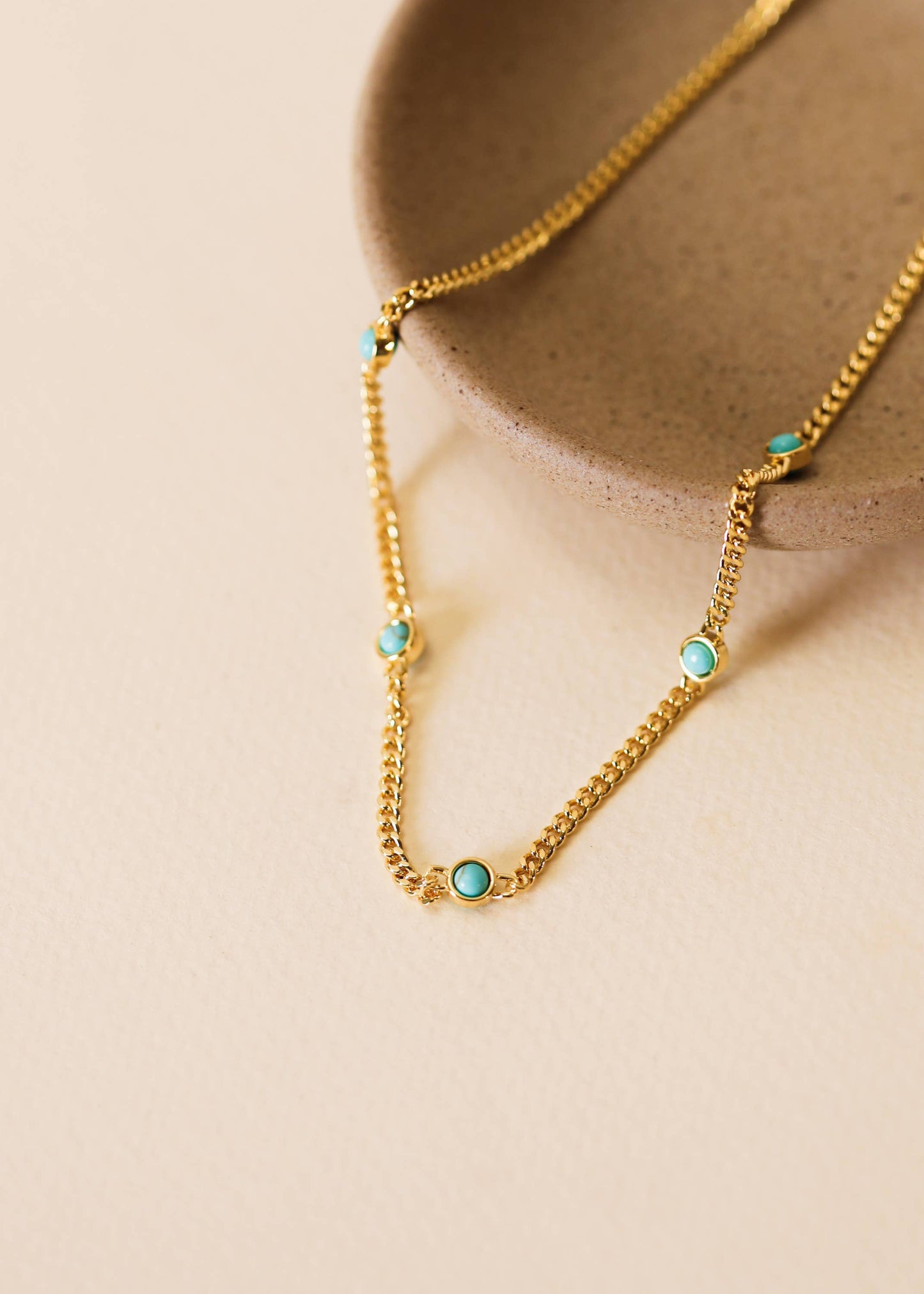 Turquoise Gemstone Necklace