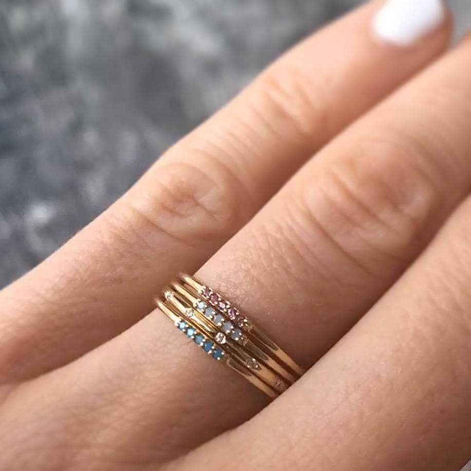 Eternity Solid Gold Diamond Band