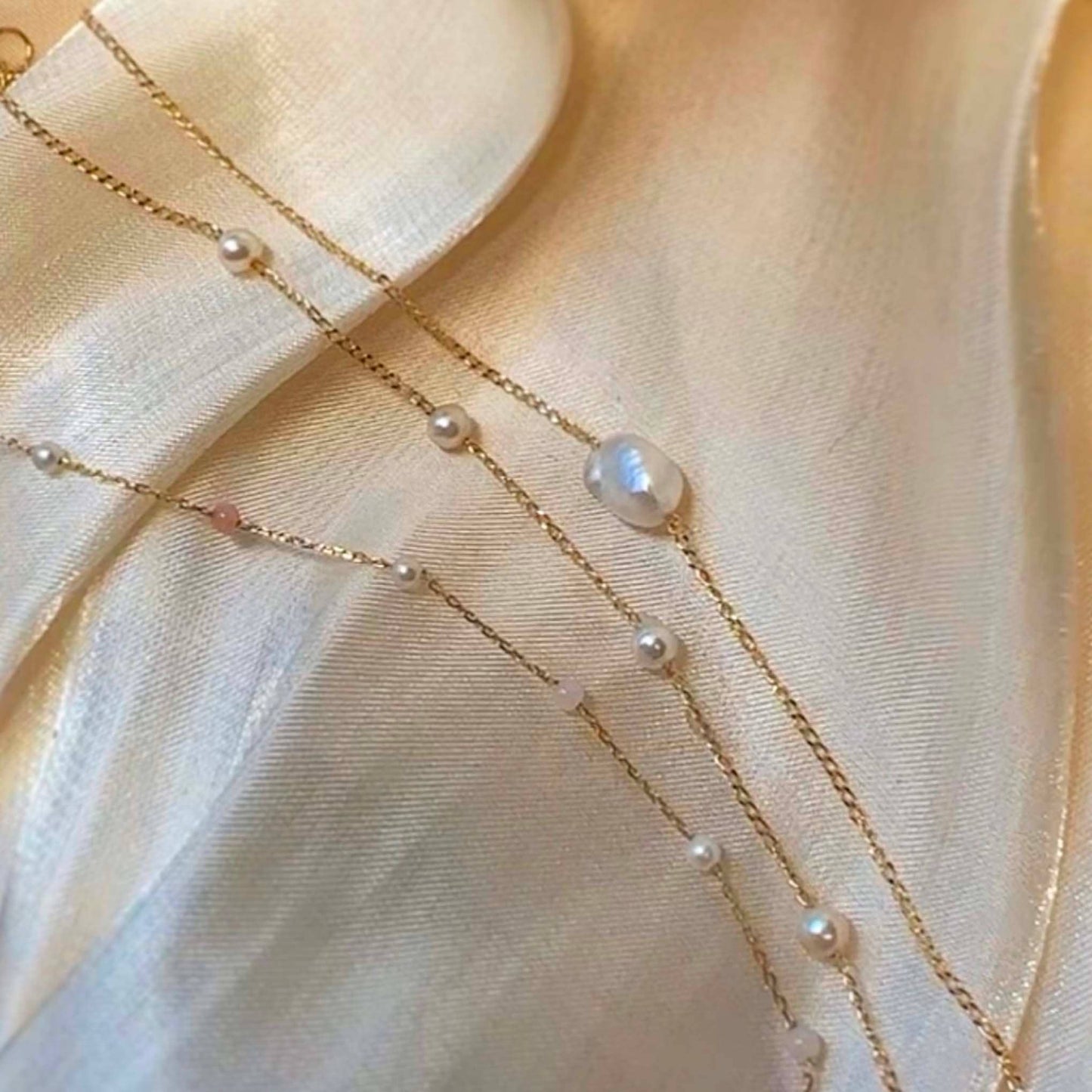 Pearl Elle 14kt Gold Bracelet