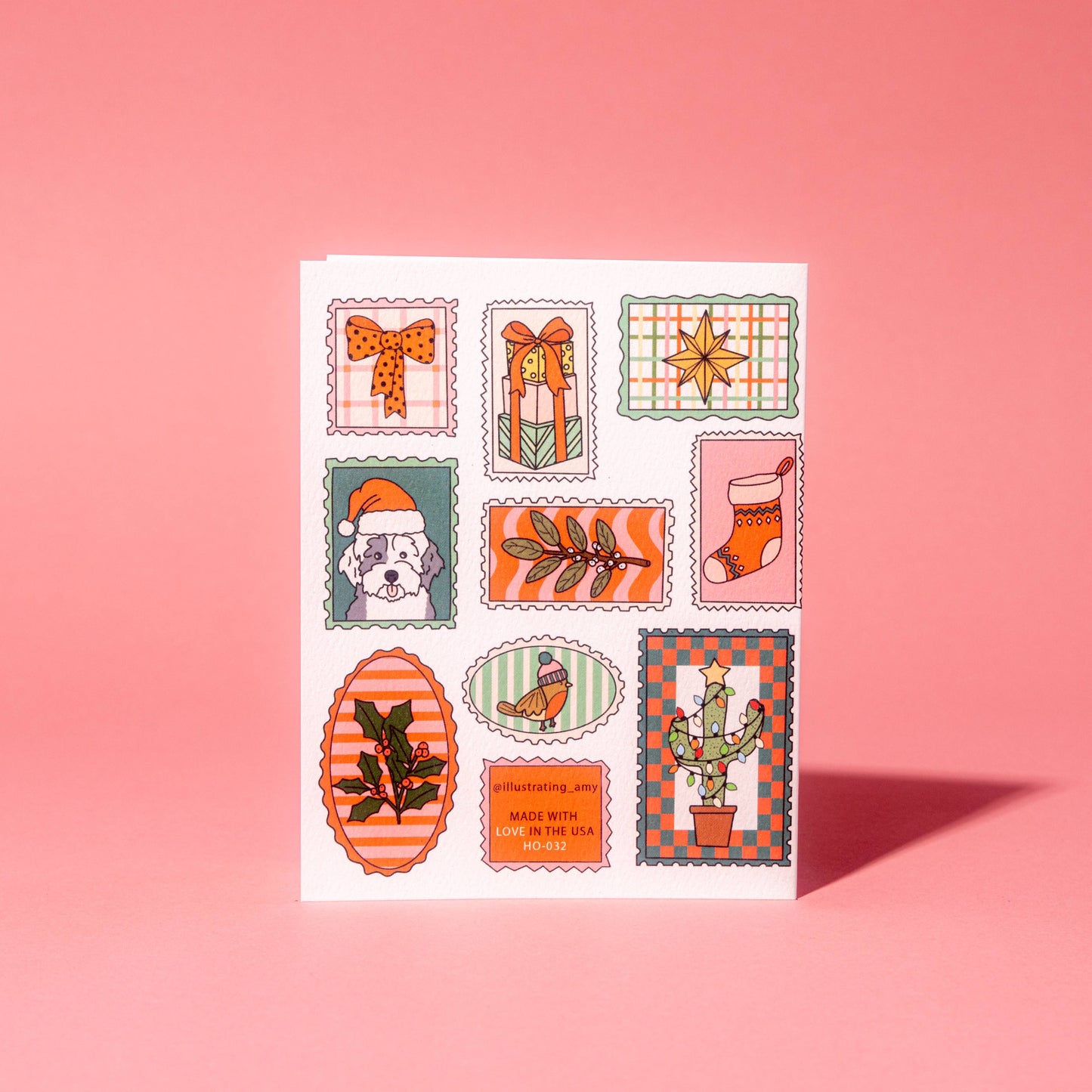 Holiday Stamps Boxed Notes