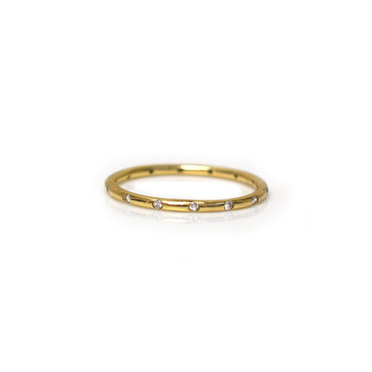 Eternity Solid Gold Diamond Band