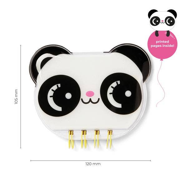 Kawaii Panda A6 Jelly Notebook