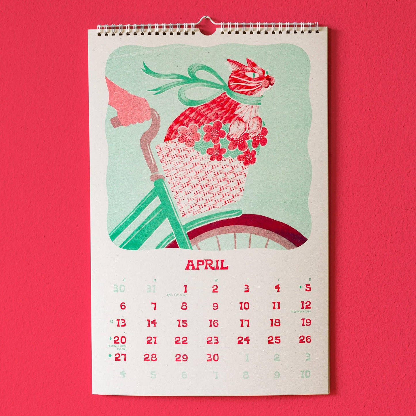 2025 Risograph Wall Calendar: Ain't Life Grand?