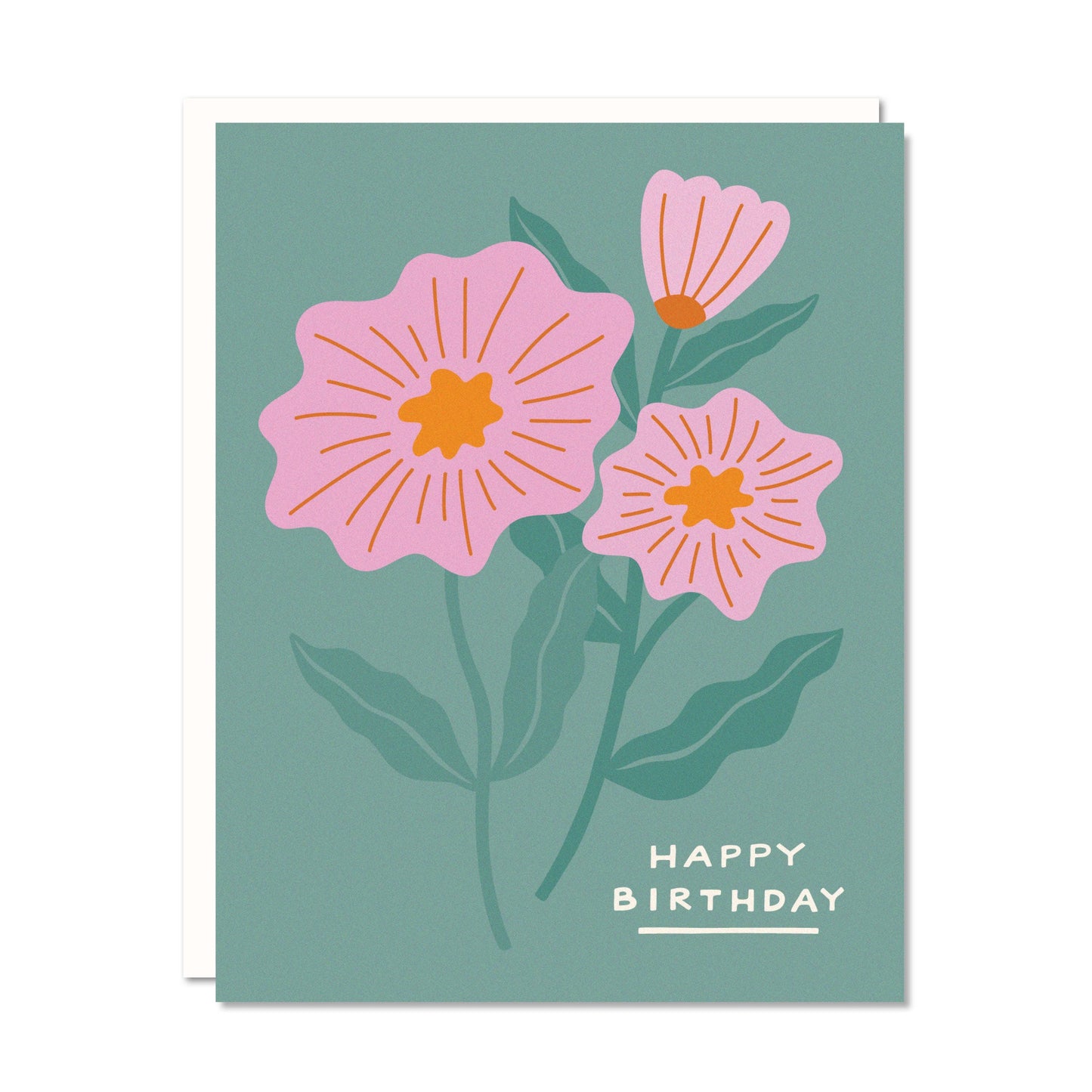 Birthday Flowers Card