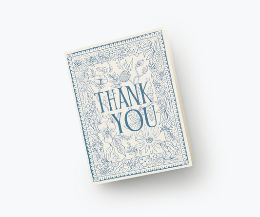 Boxed Set of Delft Thank You Card