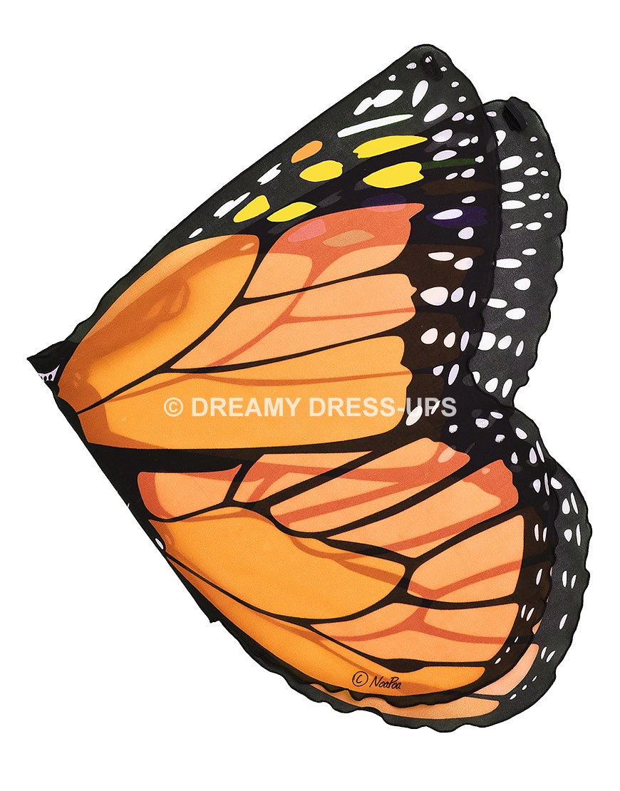 Orange Monarch Wings