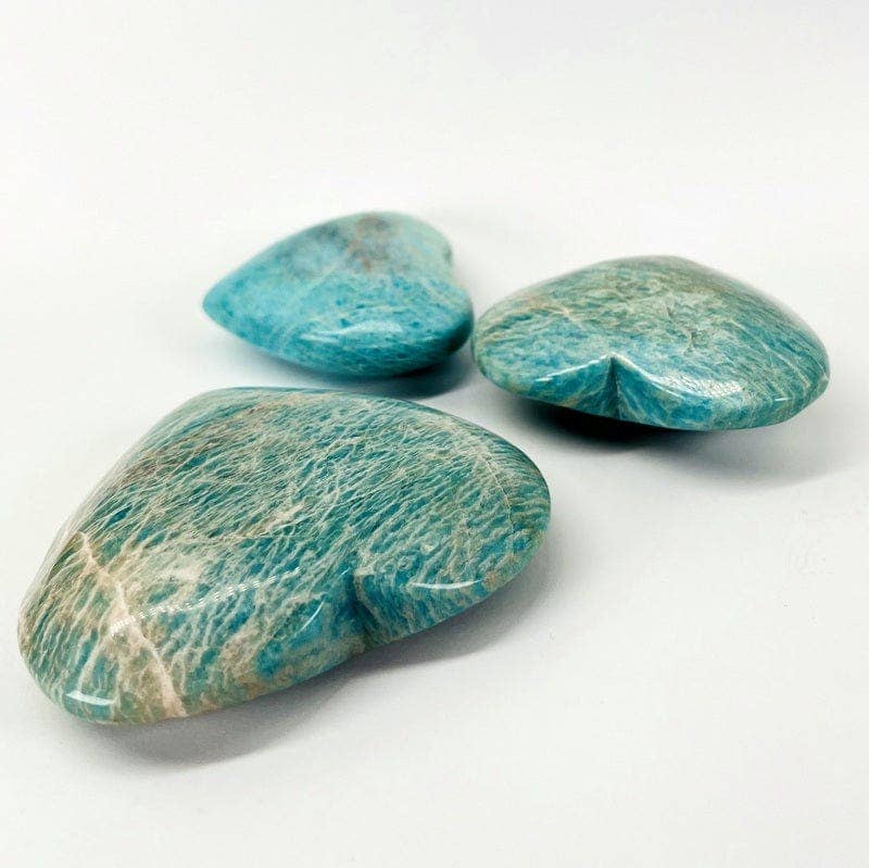 Amazonite Crystal Heart