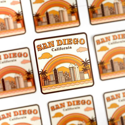 San Diego California City Sticker