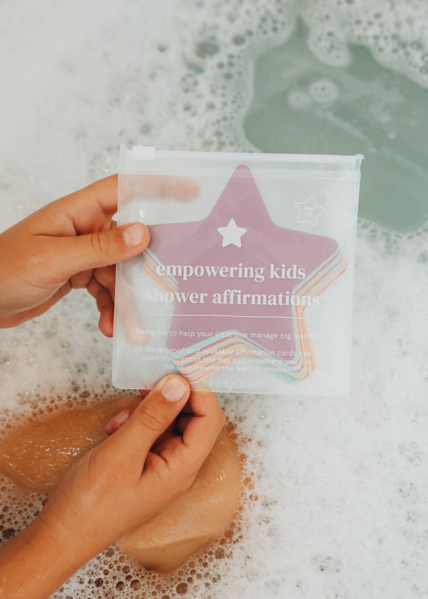 Shower Affirmation Cards Kids