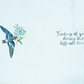 Swallows Sympathy Card