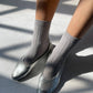 Her Combed Cotton Rib Socks