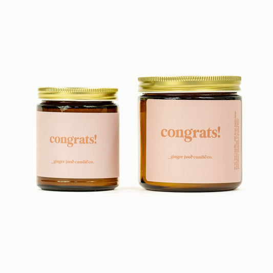 Congrats! Candle