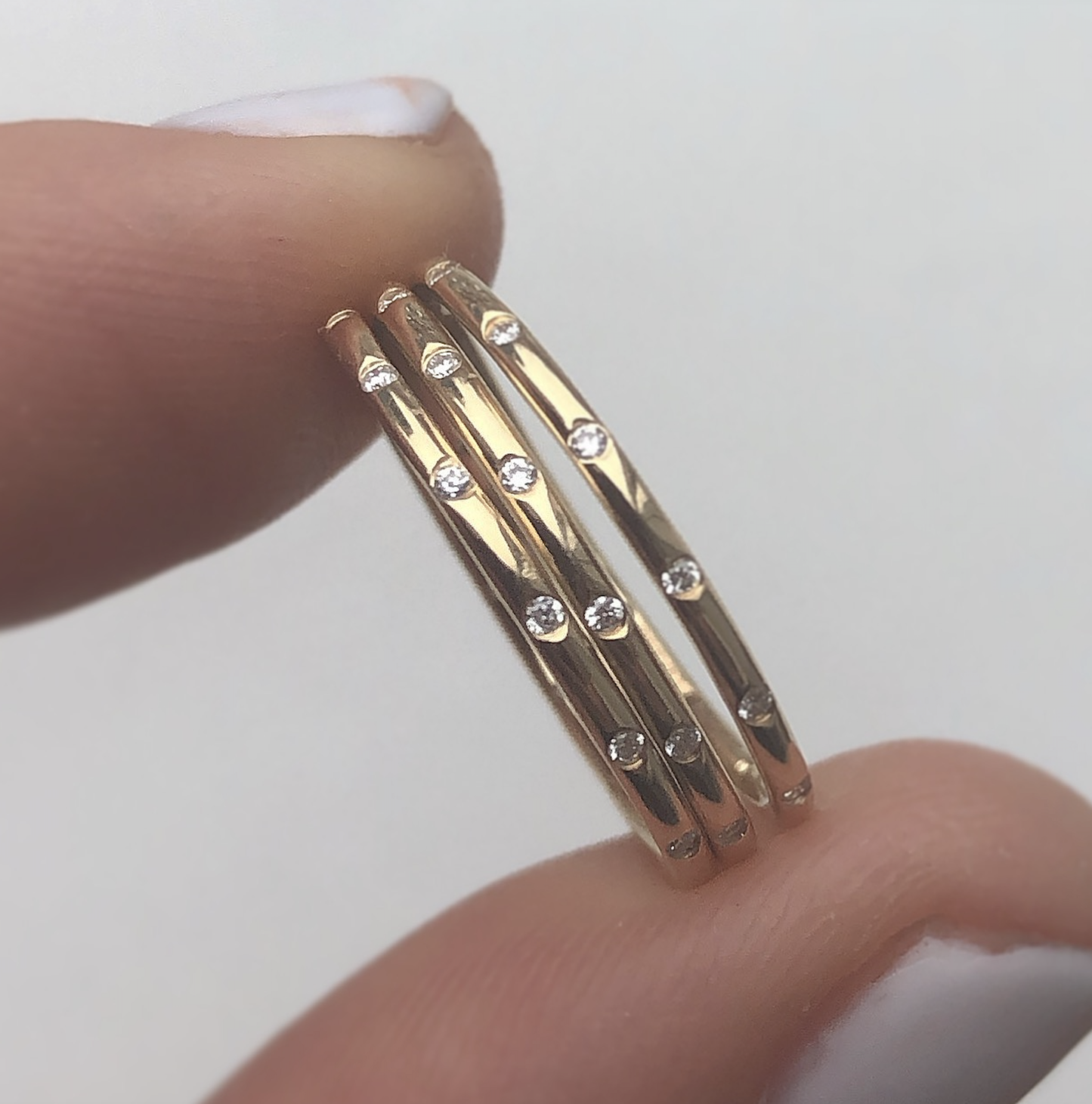 Eternity Solid Gold Diamond Band