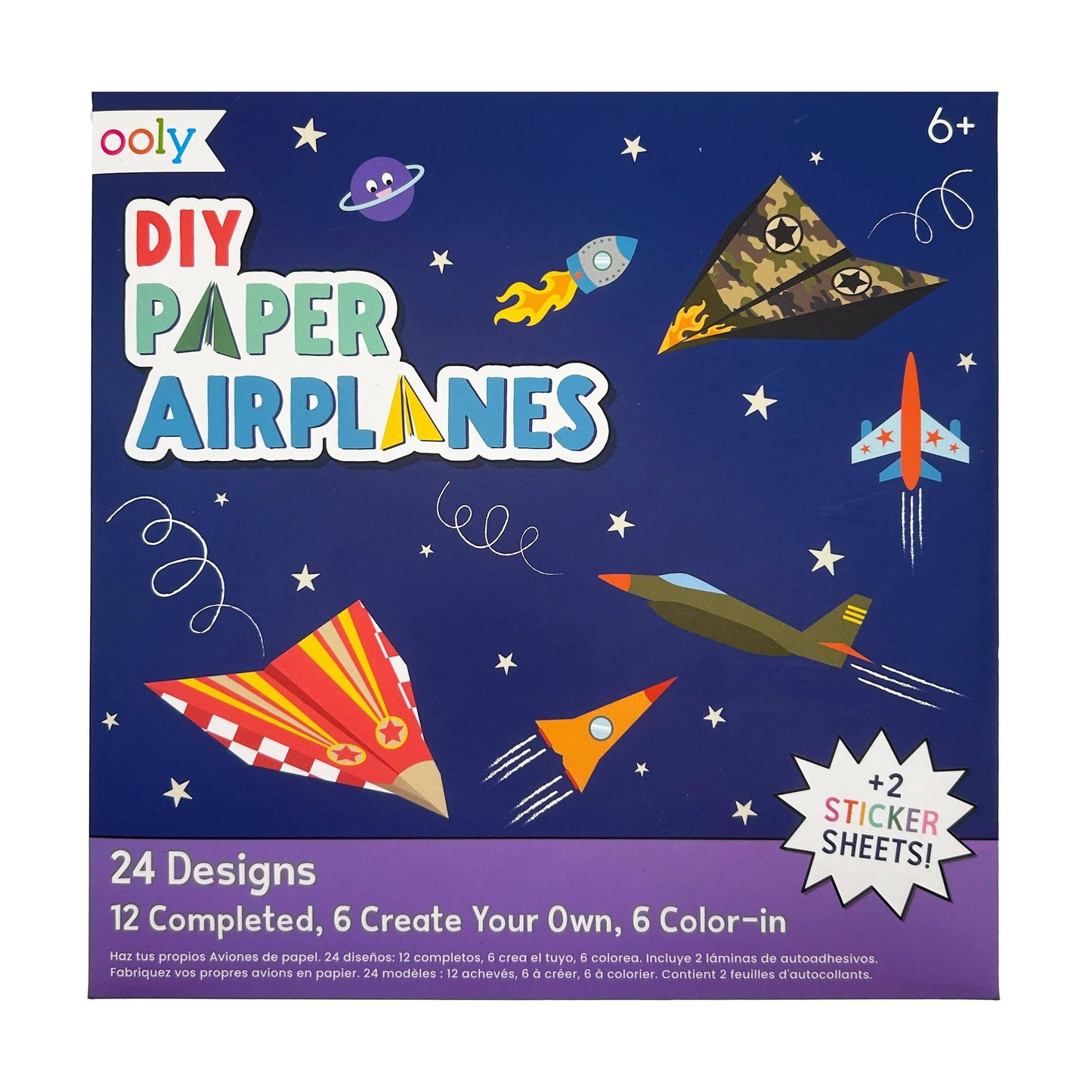 D.I.Y. Paper Air Planes Activity Kit