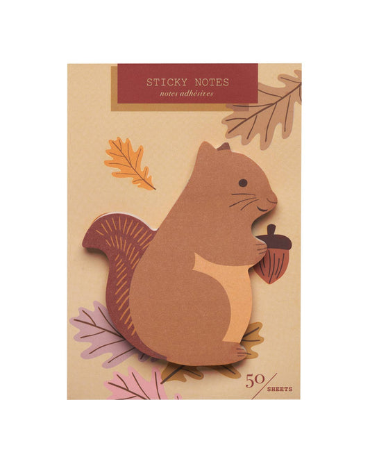 Squirrel Die Cut Single Sticky Notes