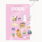 Cats Clear Stickers