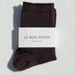 Her Socks - Mercerized Combed Cotton Rib