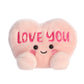 Love You Candy Heart Palm Plush Pals Stuffed Animal