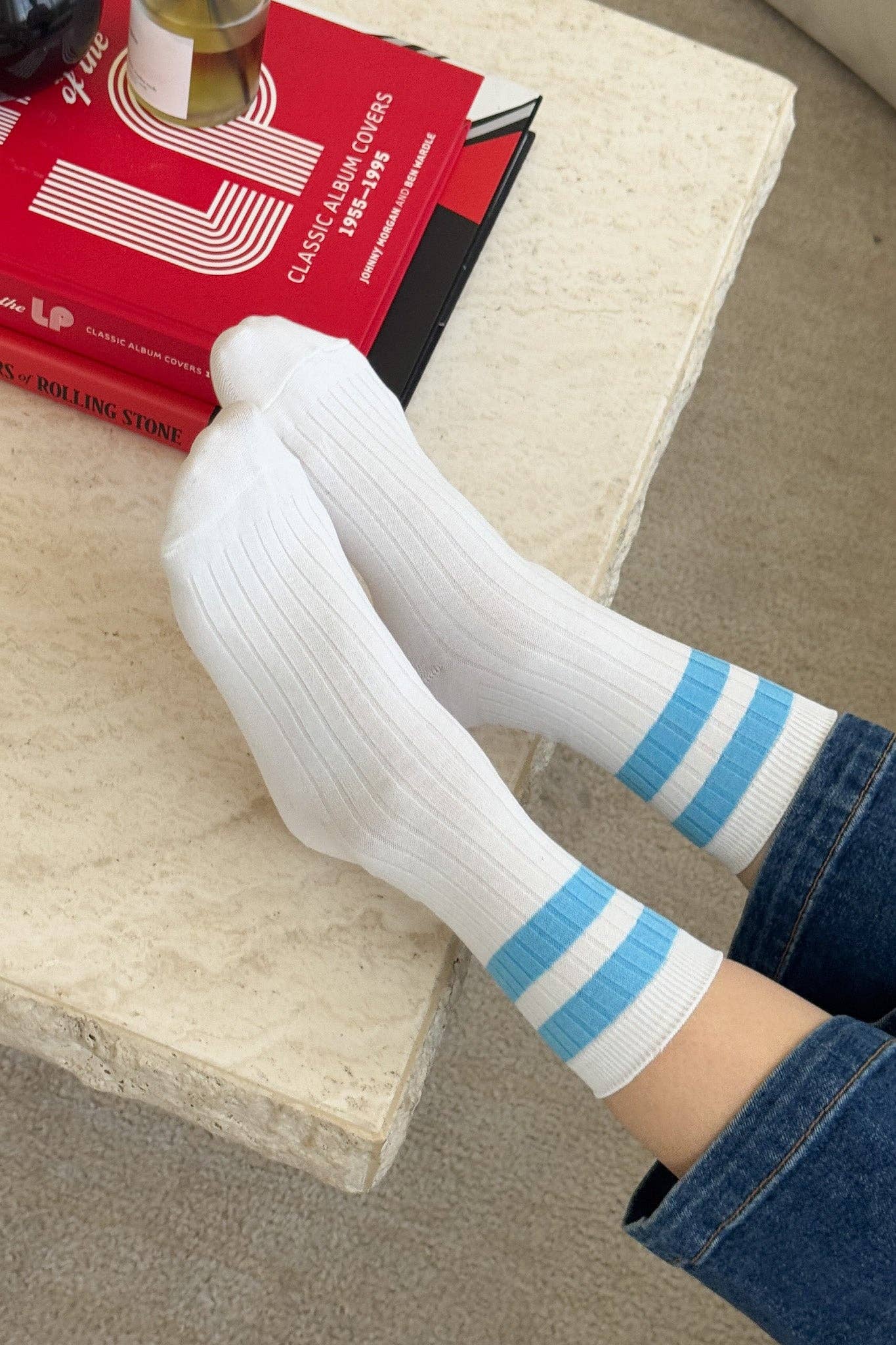 Her Varsity Socks