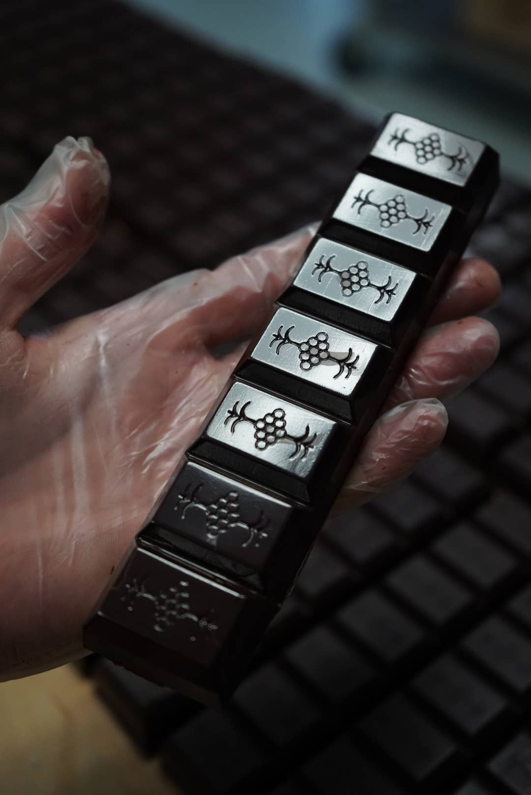 Hazelnut Dark Chocolate Large Mild Addictions Bar