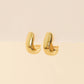 Bold Drop Gold Earrings