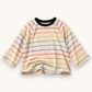 Retro Crayon Stripe Tee