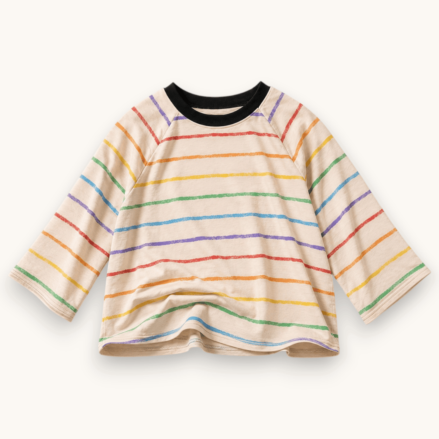 Retro Crayon Stripe Tee
