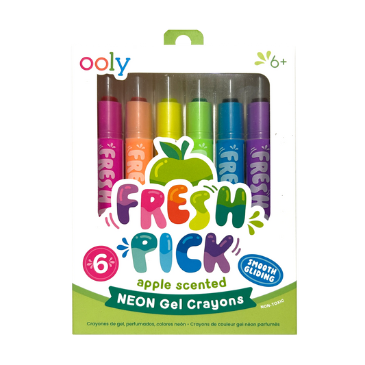 Fresh Pick Apple Scented Gel Crayons