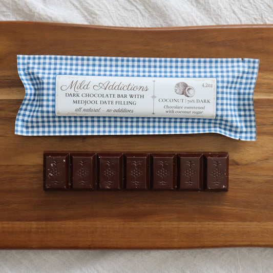 Coconut Dark Chocolate Large Mild Addictions Bar