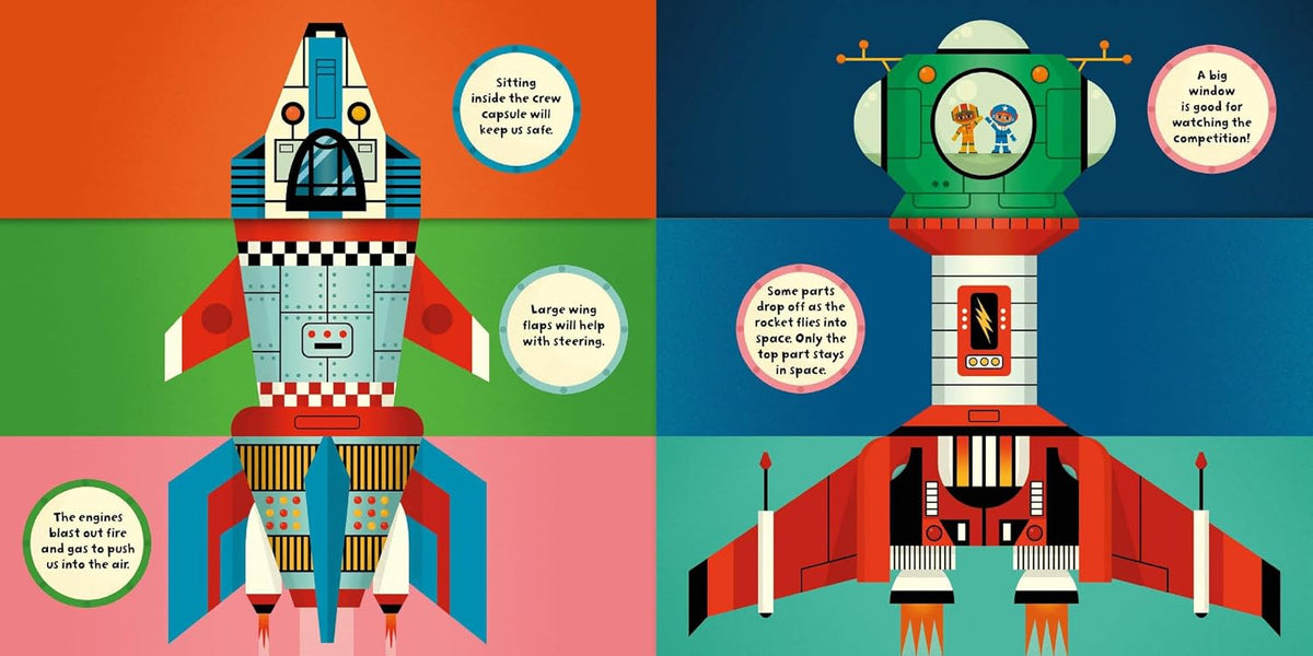 Flip, Flap, Build: Rockets