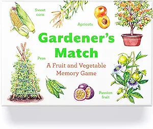 Gardener's Match A Fruit and Vegetable Memory Game