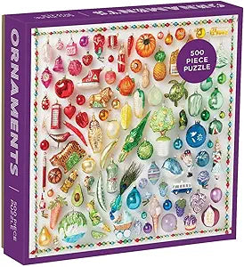 Rainbow Ornaments 500 Piece Puzzle