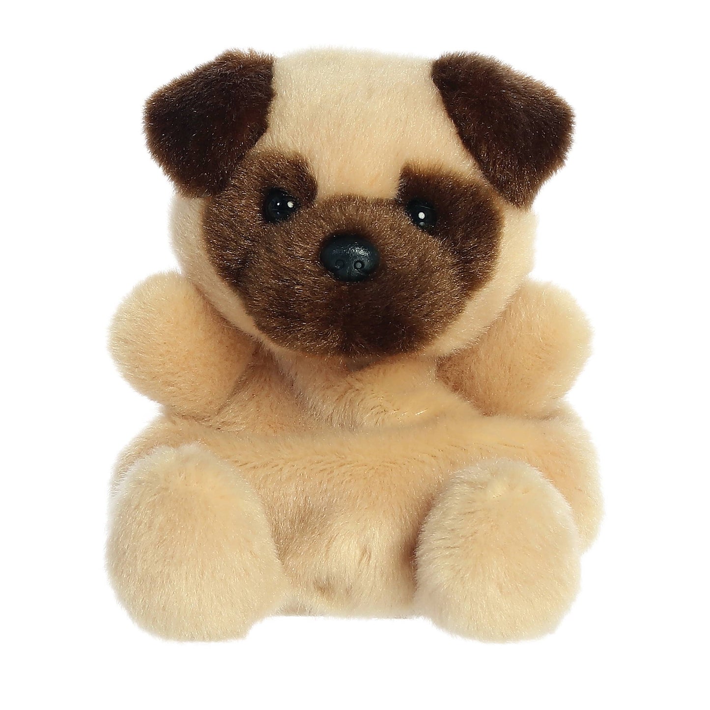 Frankie Pug Dog Palm Plush Pals Stuffed Animal