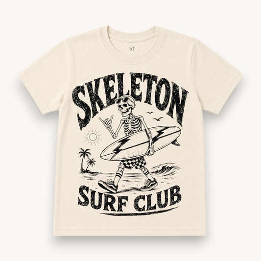 Skeleton Surf Club Tee