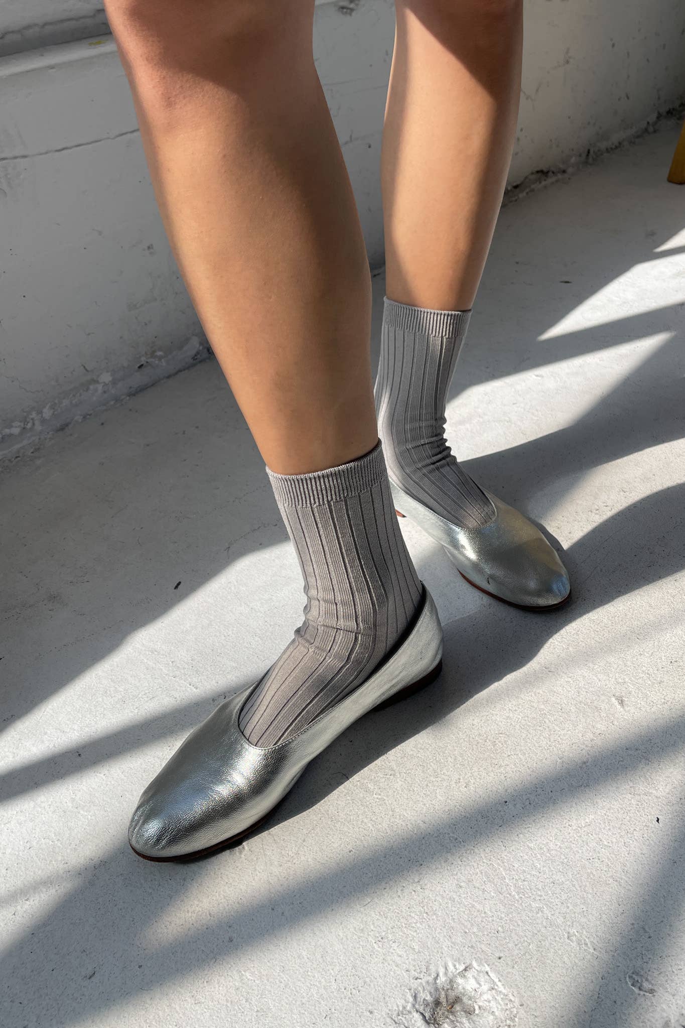 Her Socks - Mercerized Combed Cotton Rib