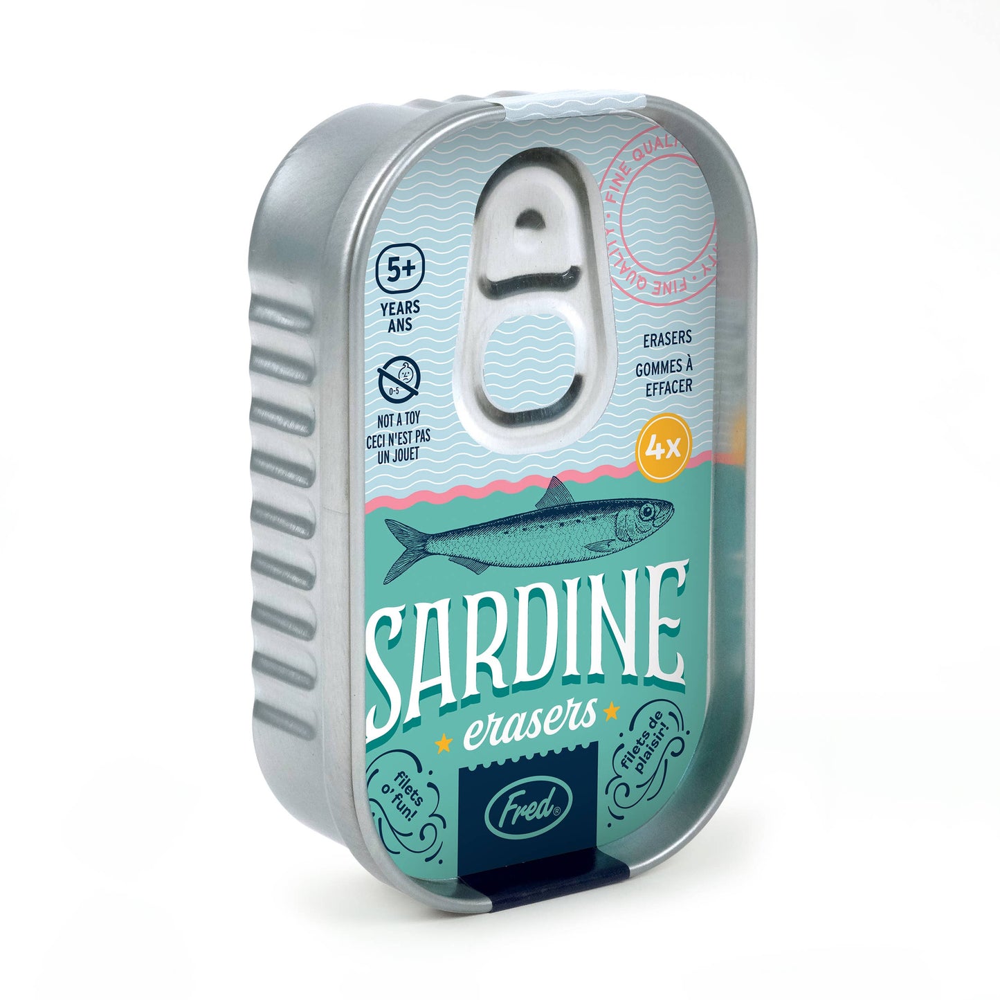 Sardine Erasers