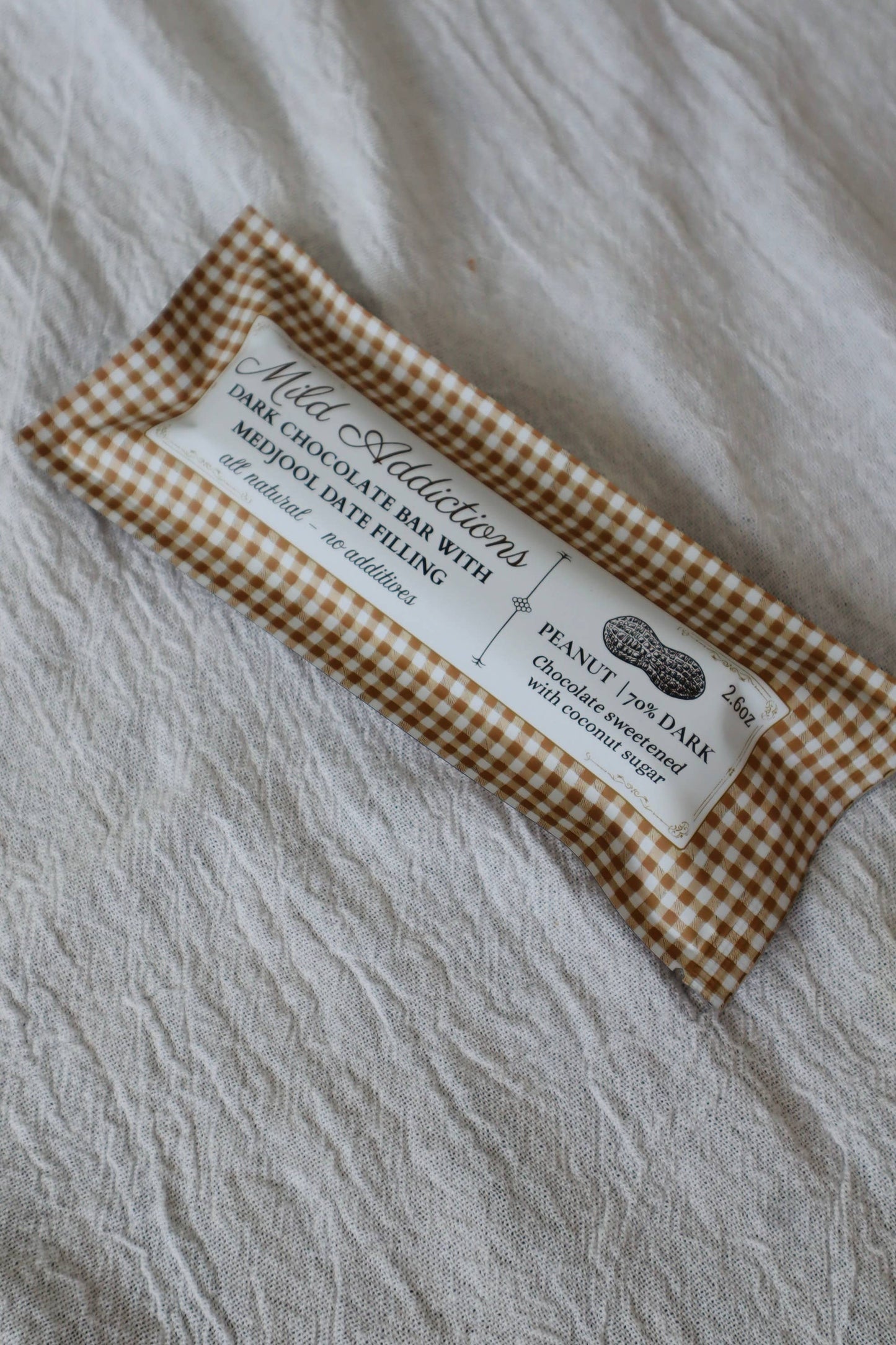 Peanut Dark Chocolate Small Mild Addictions Bar