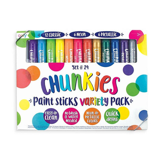 Chunkies Paint Sticks Variety Pack - Set of 24