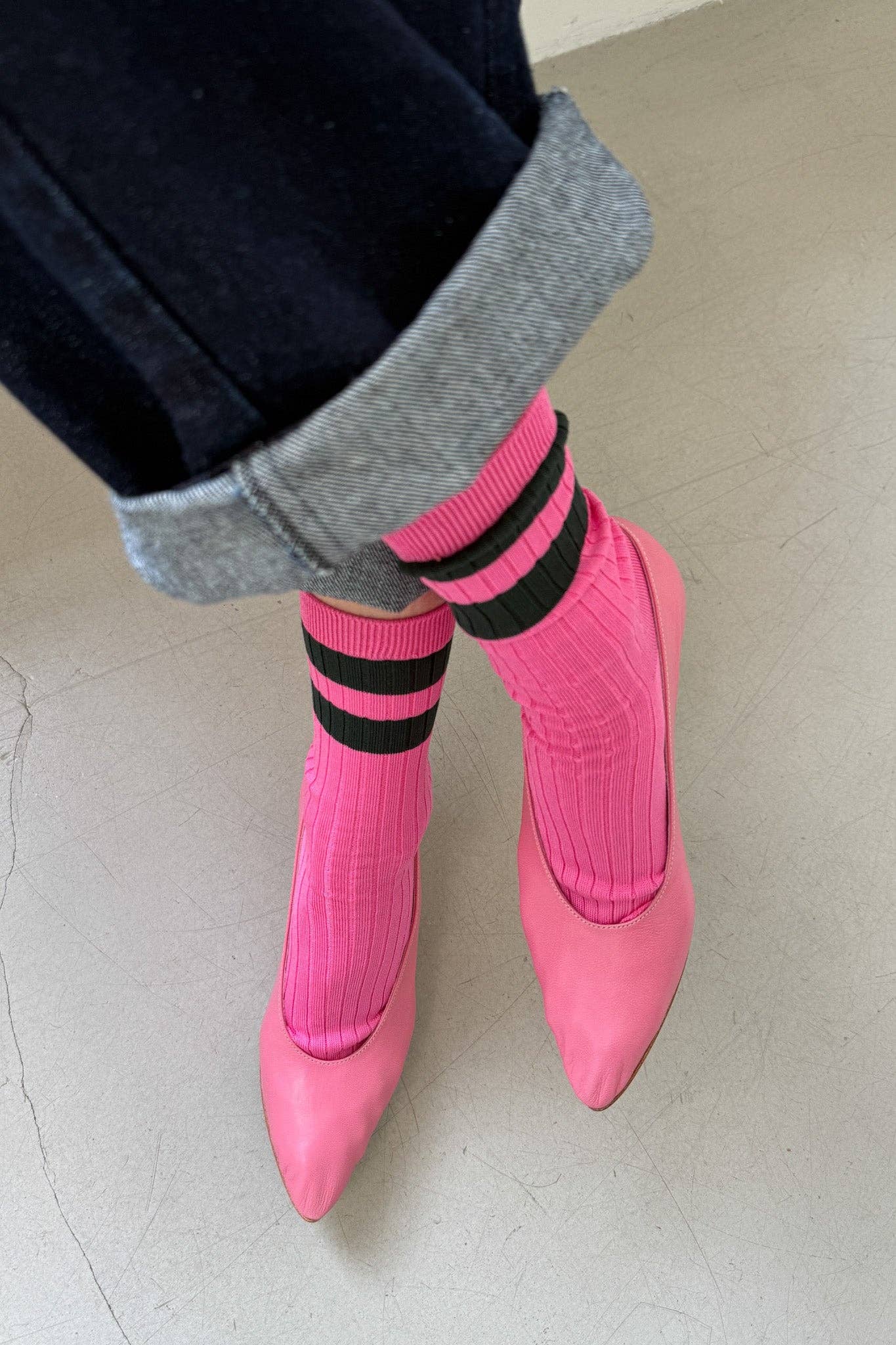 Her Varsity Socks