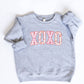 XOXO WITH PATTERN Toddler Graphic Sweatshirt