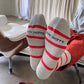 Striped Boyfriend Socks