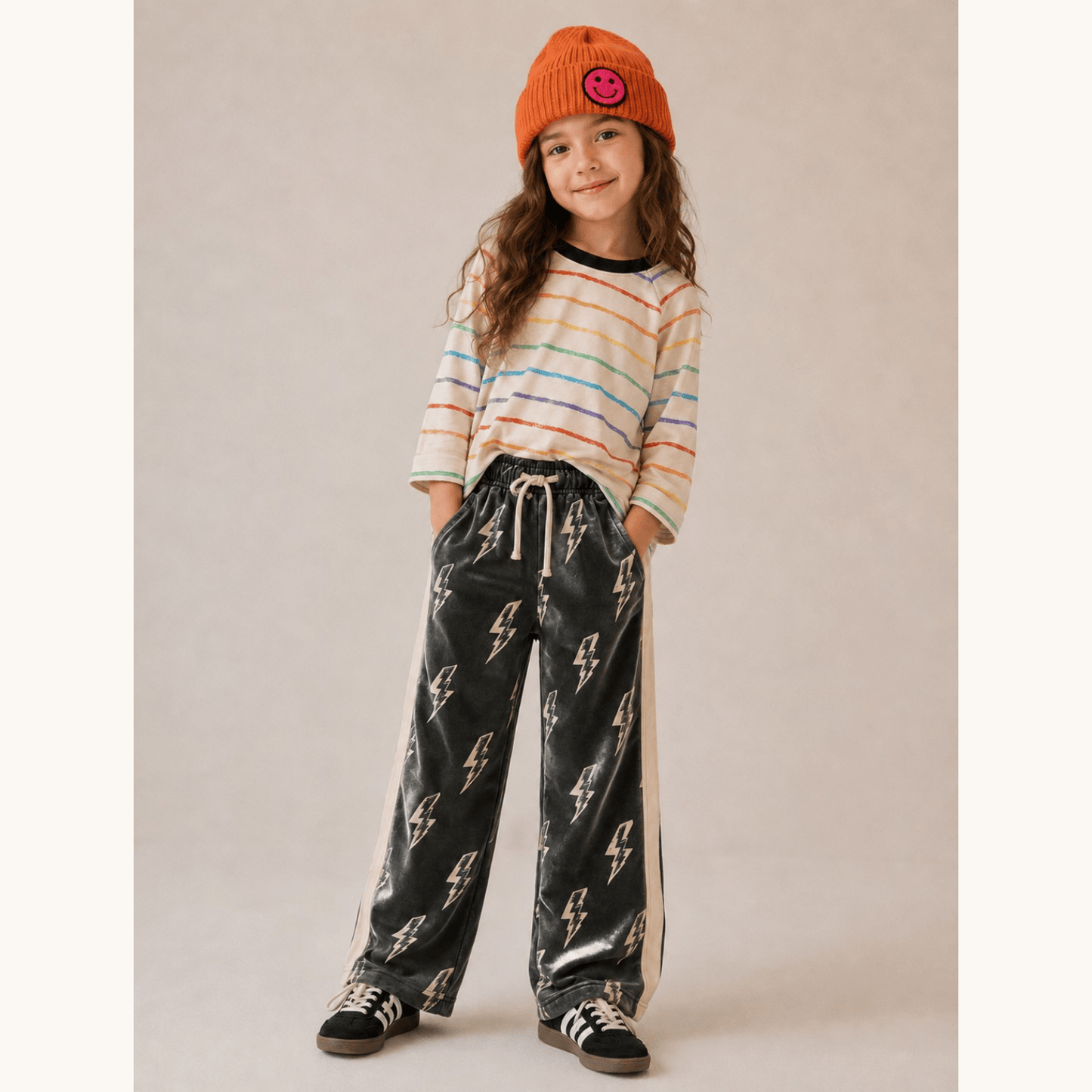 Retro Crayon Stripe Tee